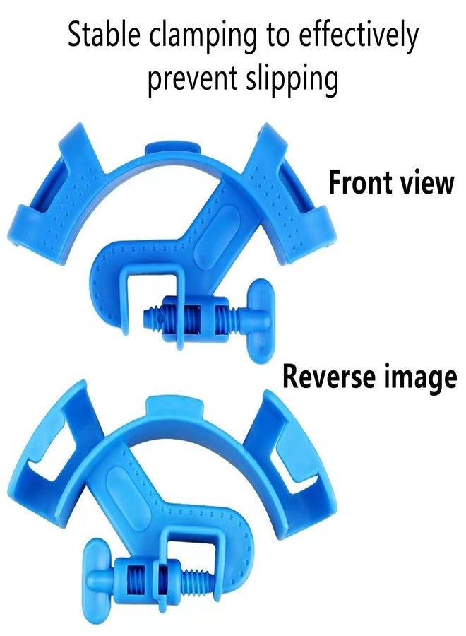 Fuzdaycu Fish Tank Water Pipe Clamp, Adjustable Fish Tank Tubing Holders Pipe Fixing Bracket, Aquarium Hose Clip Water Changer Holder for Fish Tank Cleaning Water Changing - Image 5